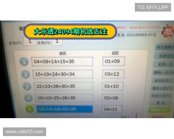 大乐透开奖机选号码精准预测与选号技巧
